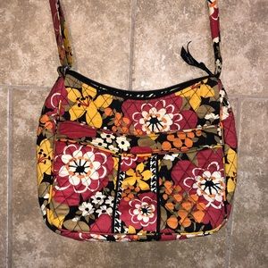 Vera Bradley Fall Patterned Purse-trendy interior
